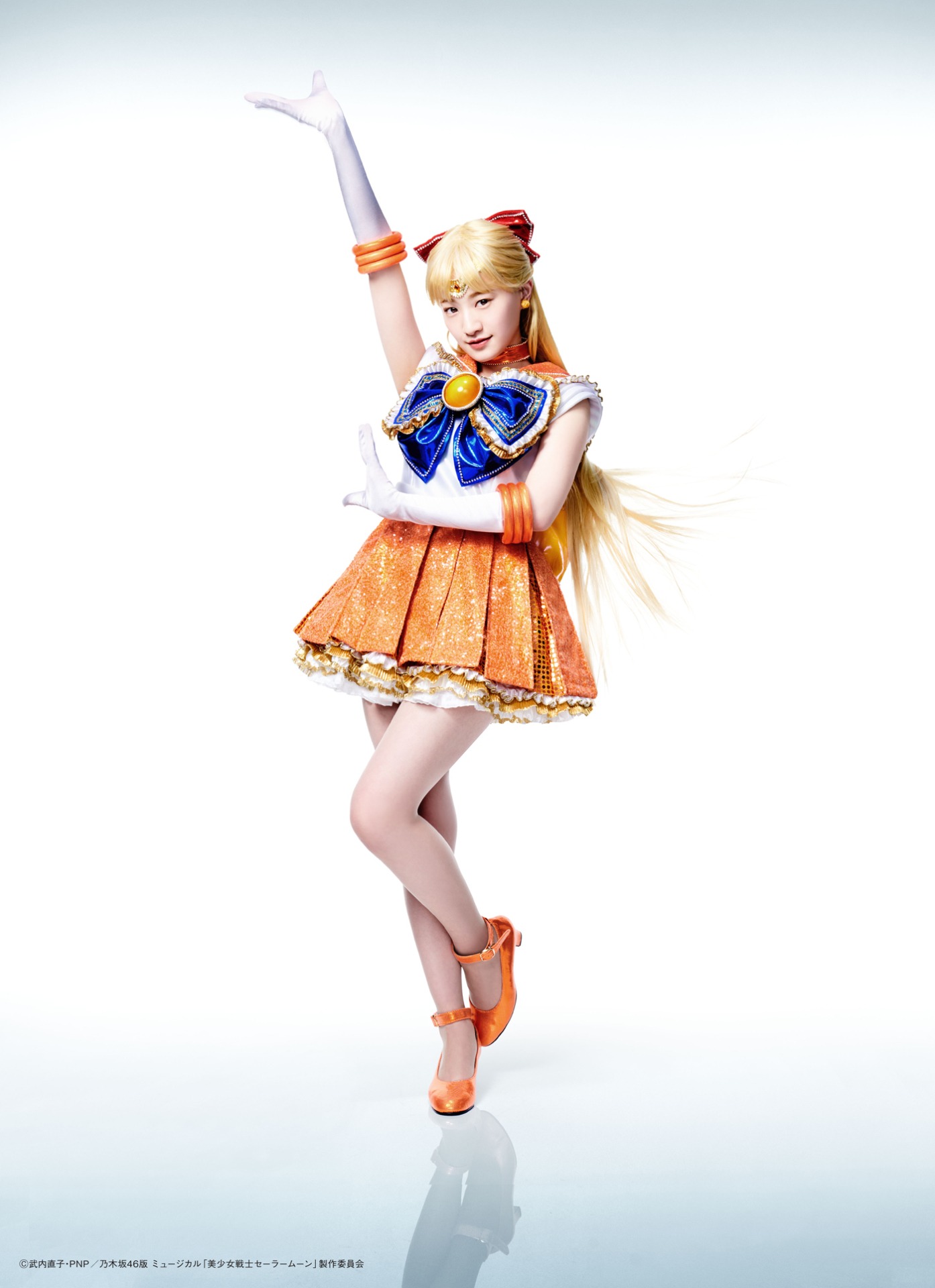 中田花奈扮するセーラーヴィーナス。
