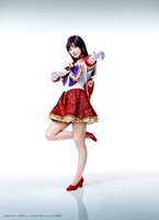 寺田蘭世扮するセーラーマーズ。