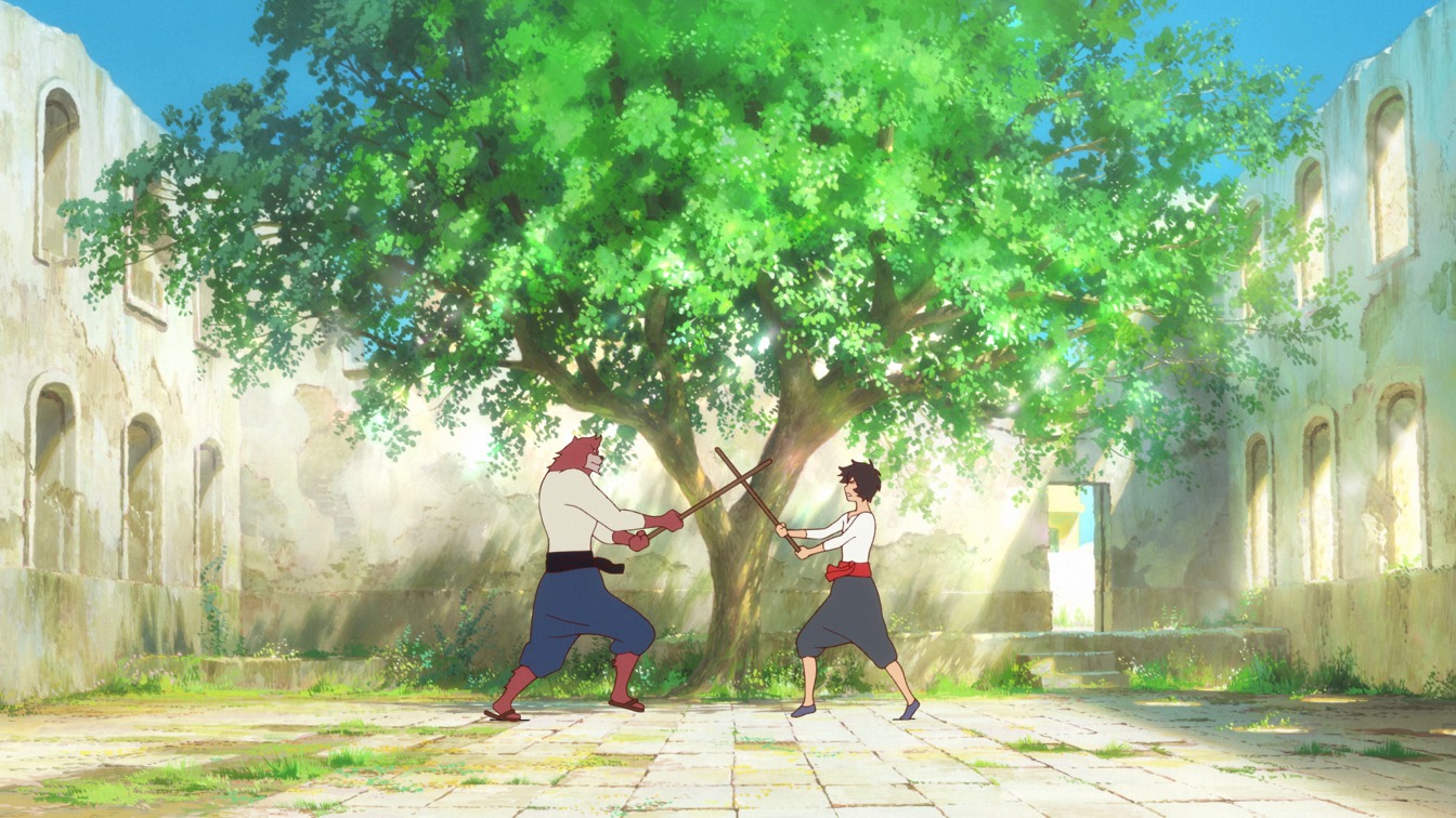映画「バケモノの子」より。(c)2015 THE BOY AND THE BEAST FILM PARTNERS