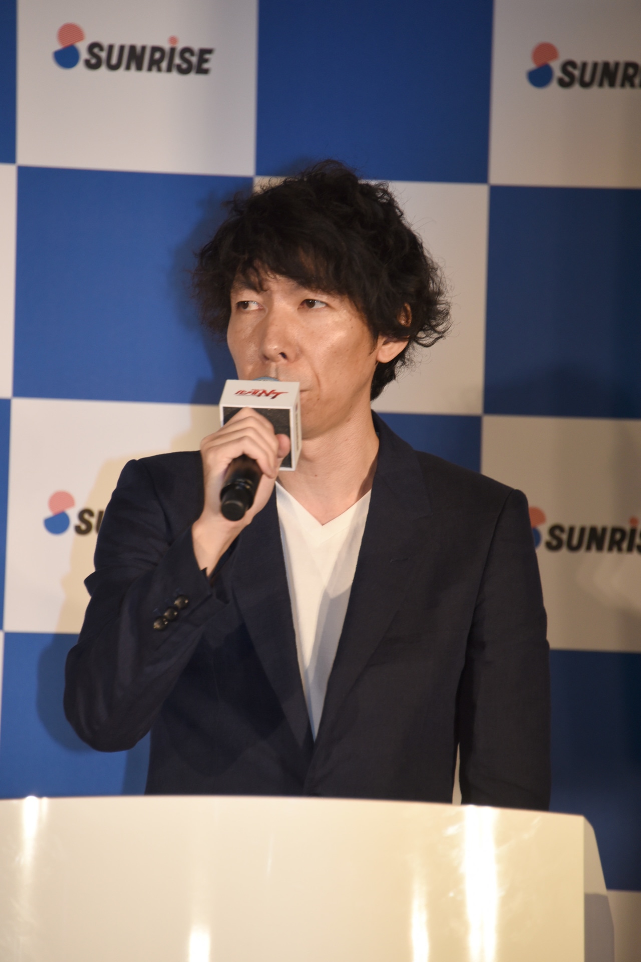 サンライズのプロデューサー・小川正和氏。