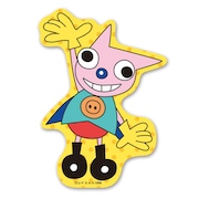 「ヘンダーランドの大冒険」ステッカー（ヘンダーくん）