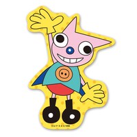 「ヘンダーランドの大冒険」ステッカー（ヘンダーくん）