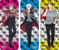 ミニゲーム「殺人竜蛇現る！唸れメテオスパークジェノサイドボール！」の景品、ブックマーカー（全6種）。