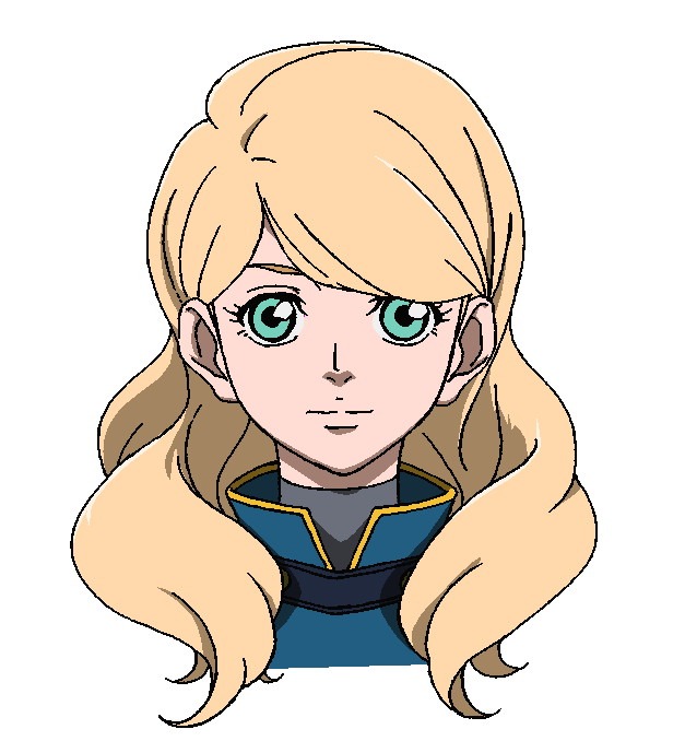 リタ・ベルナルの表情アップ。