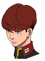 ヨナ・バシュタの表情アップ。