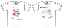 梱枝りこ複製サイン入りTシャツ（全2種）