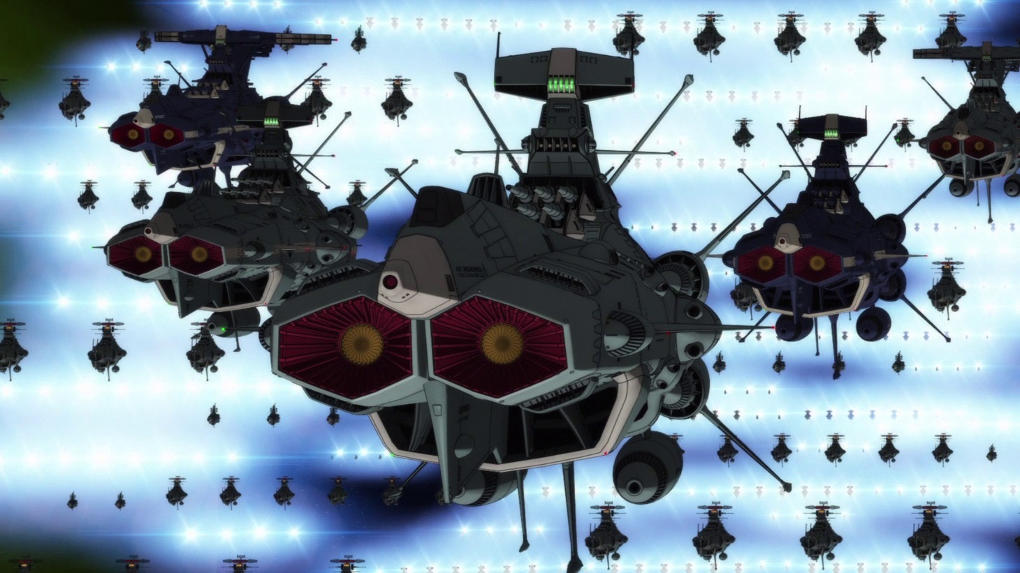 「『宇宙戦艦ヤマト2202 愛の戦士たち』第五章『煉獄篇』」の予告編映像より。