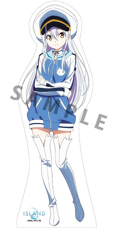 凛音の等身大アクリルスタンド。