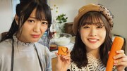 左から北原里英、加藤美南。