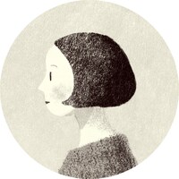 嶽まいこの自画像。