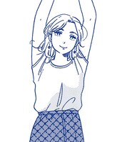 女子力高めな“ワキ甘系”OL・吉岡リリカ。