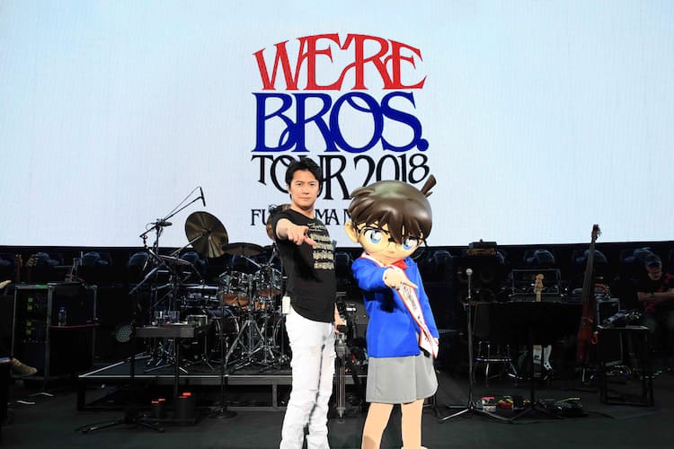 コナンが福山雅治のライブに登場 主題歌を生で聴きたくて来ちゃいました イベントレポート コミックナタリー