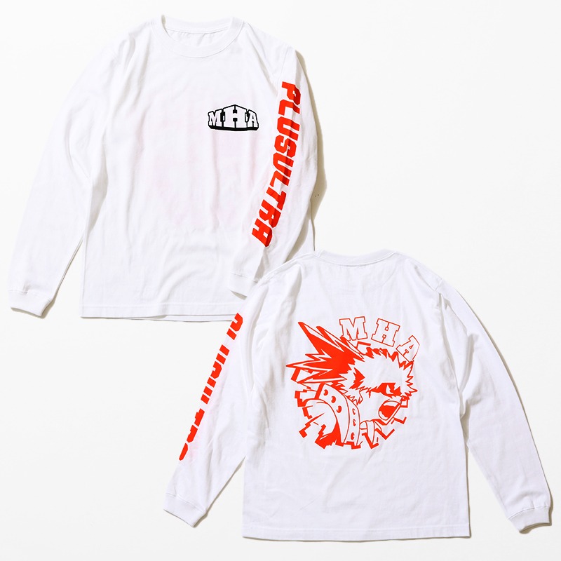 爆豪勝己のロングTシャツ。