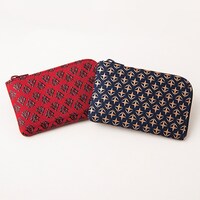 甲州印伝×機動戦士ガンダムの小銭入れ。