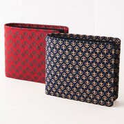 甲州印伝×機動戦士ガンダムの二折財布。