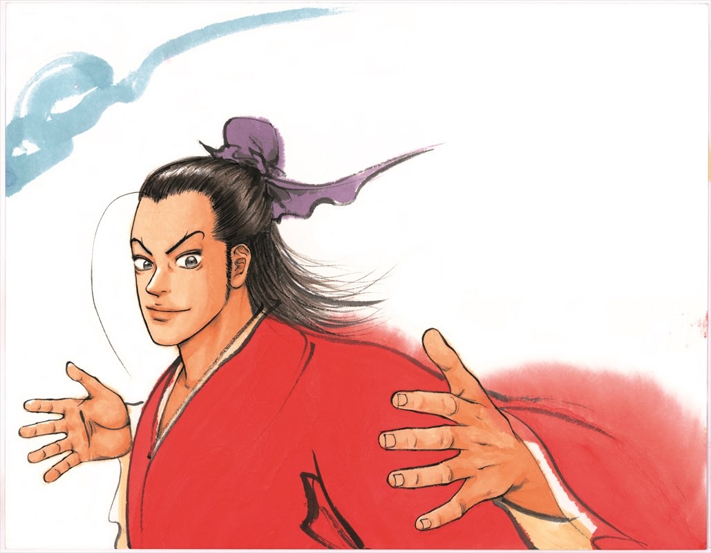 「達人伝～9万里を風に乗り～」1巻カバーイラスト