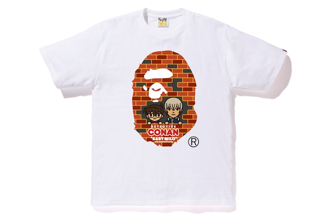 「名探偵コナン ゼロの執行人」とA BATHING APEのコラボによるTシャツの1種。