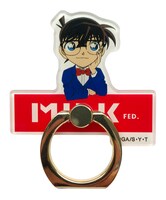 「名探偵コナン ゼロの執行人」とMILKFED.のコラボによるスマートフォンリング。