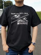 Tシャツの着用例。