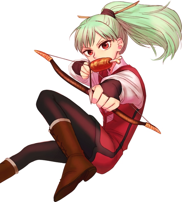 「ハングリーショット」イラスト