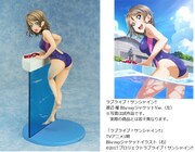 フィギュアとBlu-rayジャケットの比較画像。