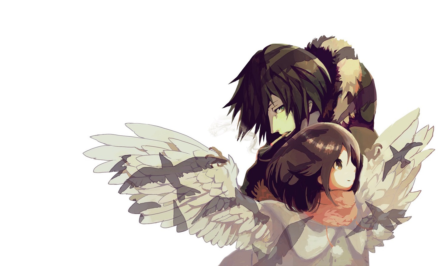 「死ノ鳥」のカラーカット。(c)Dr.イム／集英社