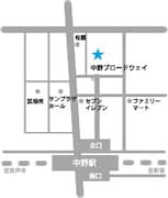 中野ブロードウェイ地図
