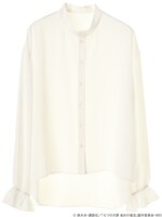 「メリオダスイメージネクタイ付きブラウス」