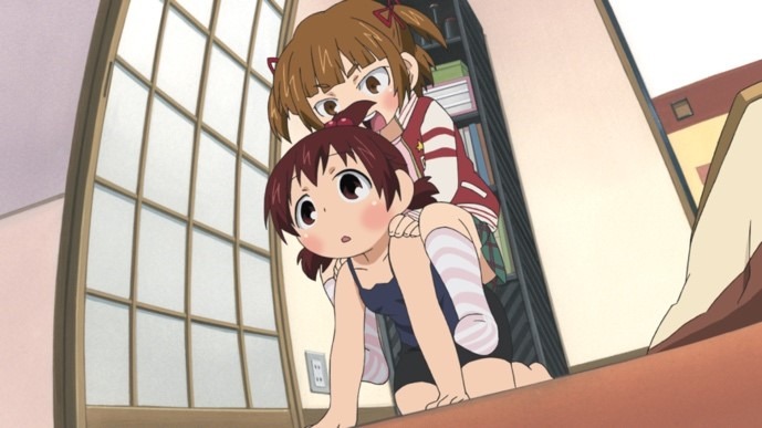 「みつどもえ 増量中！」より。(c)桜井のりお(週刊少年チャンピオン)/みつどもえ製作委員会