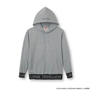 「STEINS;GATE0 リブロゴ HOODIE」グレー
