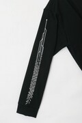 「WORLD LINE LS TEE」袖アップ