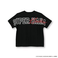 「ハカーじゃなくてハッカーだろ常考 TEE」ブラックの背面。