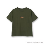「ハカーじゃなくてハッカーだろ常考 TEE」カーキの前面。