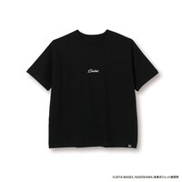 「ハカーじゃなくてハッカーだろ常考 TEE」ブラックの前面。