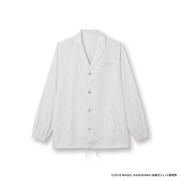 「聖なる白銀の鎧（白衣風） コーチジャケット」