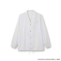 「聖なる白銀の鎧（白衣風） コーチジャケット」