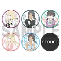 「ブレイクブレイド」のトレーディング缶バッジ。