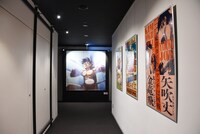 「連載開始50周年記念『あしたのジョー展』」の様子。