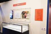 「連載開始50周年記念『あしたのジョー展』」の様子。