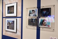 「連載開始50周年記念『あしたのジョー展』」の様子。