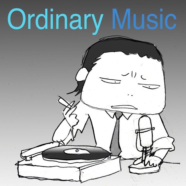 「オーディナリーミュージック」用によしもとよしともが描き下ろした自画像。