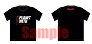 「character1 2018」より発売される「プラネット・ウィズ」Tシャツ。