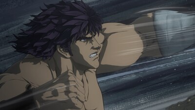 テレビアニメ「蒼天の拳 REGENESIS」より。
