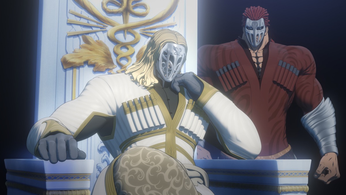 テレビアニメ「蒼天の拳 REGENESIS」より。