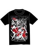 「ドリルキング」Tシャツの黒。