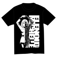 「エレノイド・ミッシェル」Tシャツの黒。
