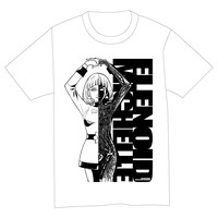 「エレノイド・ミッシェル」Tシャツの白。