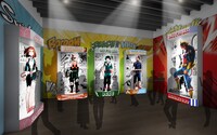 「僕のヒーローアカデミア」の展示イメージ。(c)堀越耕平/集英社
