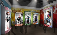 「僕のヒーローアカデミア」の展示イメージ。(c)堀越耕平/集英社
