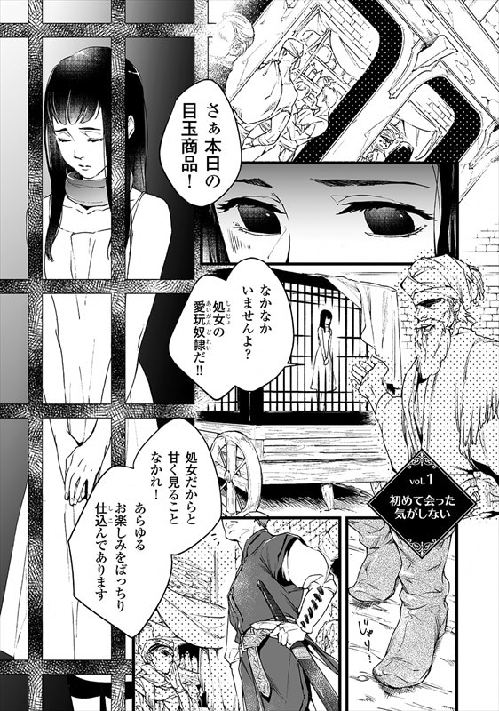 「異世界で奴隷になりましたがご主人さまは私に欲情しません」第1話より。